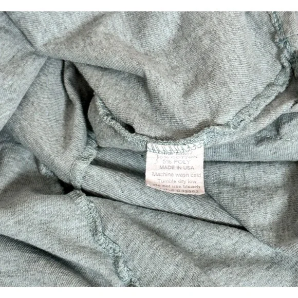 Fenini Green Cotton Lightweight 3/4 Sleeve Button Front Cardigan Medium - Picture 7 of 7